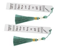 OSALADI 2 Pièces Marque Page Acier Inoxydable Créatif Lot Pages Vintage Amusants pour Adultes pour Étudiants et Lecteurs Parfait pour de Littérature