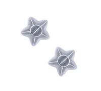 OSALADI 2 Pièces Moule de Stockage Diy Étoile de Mer pour Artisanat pour Créer des Disques Décoratifs Époxy Pratique et Facile à Nettoyer