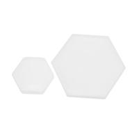 OSALADI 2 pièces Moule Silicone pour Dessous de Hexagonal Résistant à Usure pour Bricolage et Création Artisanale