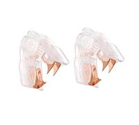 OSALADI 2 pièces Pince à Agrafes Manuelle Rose Doré Détache Agrafes Sans Ergonomique et Compact pour Bureau et Enseignants