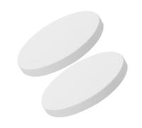 OSALADI 2 pièces Plaques Réfractaires Oxyde Supports Céramiques Antiadhésifs pour Cuisson Poterie Four Résistants Haute Température et Stables pour Émaux et Cuisson Biscuit
