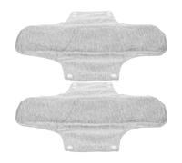 OSALADI 2 Pièces Serviettes Hygiéniques Post Accouchement Serviette Hygiénique Réutilisable Coton Ultra Mince sans Couture pour Femmes Post-partum et Jeunes Mamans