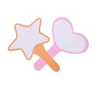 OSALADI 2 Pièces Tableau Effaçable Portable Pagaies Score Mousse Ardoise Blanche Main pour Vote Notation et Jugement Simple et Pratique