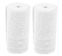 OSALADI 2 Rouleaux Bandes de Plâtre Plâtre Durable pour Modélisation de Formes