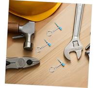 OSALADI 20 Ensemble Fire Extinguisher Safety Pins et Tamper Seals Verrouillage Fer et Plastique pour Équipement de Sécurité Incendie Installation Facile pour Bureau et Publics