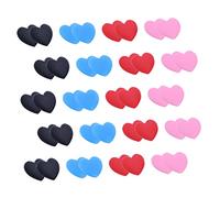 OSALADI 20 paires Grips Silicone Antidérapants pour Lunettes Protège Oreilles Confortables et Maintien Sécurisé pour Lunettes et de Soleil Accessoires et Durables