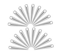 OSALADI 20 Pièces Breloques Cône Pour Colliers Pendentifs Coniques Breloques Pendentif Cône Chaîne De Cou Femme Décor De Collier