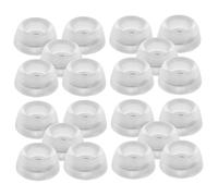 OSALADI 20 Pièces Coussin Antidérapant Transparent en Silicone pour La Cuisine De Meubles Anti-esplip Tamps Non Glissants pour Mobilier Lit Anti-Glissement Gel De Silice