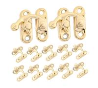 OSALADI 20 Pièces Lot de Moraillons Rétro pour Boîtes Verrous à Crochet Vintage pour Projets Diy Serrures de Coffre Unique Au Style Antique Accessoires pour Meubles et Boîtes