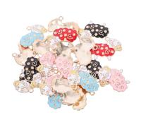 OSALADI 20 Pièces Pendentif En Alliage Porte-clés Mouton Chèvre Petit Bricolage Porte-clés Faisant Des Découvertes Accessoires Charme Pour Mignon Bijoux En Alliage