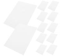 OSALADI 20 pièces Plastification Auto-adhésives Brillantes Film Protecteur Photos Résistant à Eau Pochettes Plastifieuse Transparentes pour Fournitures Scolaires et DIY