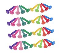 OSALADI 200 pièces Boîte Attaches Tête Ronde Multicolores pour Scrapbooking DIY Garçon Fille Fixations Créatives et Durables pour Projets Artistiques et Loisirs Créatifs Papier