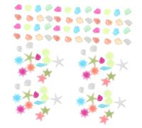 OSALADI 200pièces Pierres Phosphorescentes pour Aquarium Galets Décoratifs Phosphorescents Graviers Multifonctions pour Aquarium