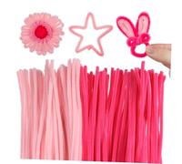 OSALADI 200pièces Tiges De Chenille Pour Travaux Manuels De Cure-pipes Pour Fabrication De Fleurs Décorations De Festival Et Bricolage