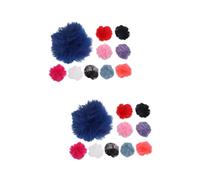 OSALADI 20pièces Bonnettes Furry De pour Microphone Cravate De Pare-Brise Anti-Vent pour Lavalier Design Élégant pour du Bruit Utilisation Intérieure Et Extérieure