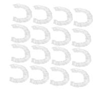 OSALADI 20pièces Couvercle Transparent à Usage Unique Pour Petit Appareil Pour Cuisinière Et Four Couvercle Léger Et Jetable