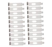 OSALADI 20pièces Plaques De Blanking Pci Acier pour Châssis Pc Déflecteurs De Ventilation Vga pour La Poussière Et Dissipation De Chaleur