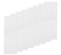 OSALADI 240 Pièces Cartes Vierges Diy à Peindre Main Cartes Blanches Double Face pour Notes et Messages Parfaites pour Étudiants