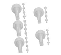 OSALADI 25 Pcs Climatiseur À Buse Diamètre 18 Mm Coude Unité Extérieure Sortie D'Eau 5 Pcs Tuyau De Vidange Connecteur Coude Raccord Coude Raccord Pour Climatiseur