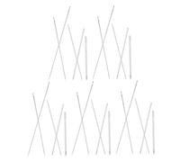 OSALADI 25 Pièces Aiguilles à Coudre Métal Longues et Robustes Ensemble Outils Main Pour Couture Épaisse Quilting Réparation Tissus Lourds Aiguilles Grandes Œil Pour Couture Adulte et