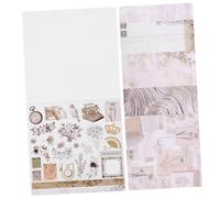 OSALADI 26 Feuilles Papier Vintage pour Scrapbooking Papier Décoratif Diy pour Albums Carnets et Artisanat