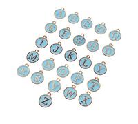 OSALADI 26 Pièces Pendentifs Lettres Alliage Diy de Décorations Artisanales pour Bijoux Accessoires Suspendus Créez des Décors Uniques et Maison et Vos Bijoux