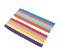 OSALADI 2700 Feuilles Papier Origami Double Face pour Décoration Étoile Chanceuse Bandes Pliables pour Artisanat DIY Facile à Plier pour Garçon Fille et Adultes