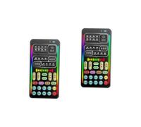 OSALADI 2ensembles Changeur De Voix Mini Professionnel avec Carte pour Diffusion Direct Effets Sonores Intégrés pour Téléphone Et Pc