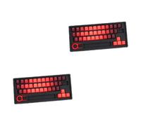 OSALADI 2ensembles Set De Keycaps Premium pour Clavier Mécanique Clés Personnalisables Faciles à Installer Et Colorées pour Amateurs De Claviers Personnalisés