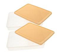 OSALADI 2pièces Boîte à Œufs De Réfrigérateur Organisateur De Cuisine Avec Compartiments Design Anti-collision Et Capacité Pour Rangement Optimal Des Œufs