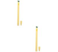 OSALADI 2pièces Coque De Silicone pour Stylet Forme De Carotte Compatible avec Pencil Design Antidérapant Et Facile à Utiliser Charger Texture Douce Et Conviviale