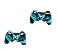 OSALADI 2pièces Étui Silicone De Pour Manette Bleu Et Noir Anti-glisse Compatible Avec Design Élégant Et Fonctionnel