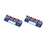 OSALADI 2pièces Module De Sortie Alimentation ATX Broches Terminal De Connexion pour Alimentation De Châssis Ordinateur De Bureau avec Indicateur De Puissance Et Sorties Multiples