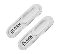 OSALADI 2pièces Panneau Magnétique Double Face Propre Dirty Pour Lave- Indicateur Pratique Et Aimants Pour Cuisine Accroche Facilement Au Lave-