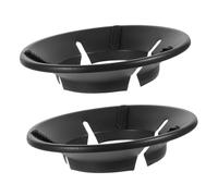 OSALADI 2pièces Pare-vent De Camping Couvre-brûleurs Pour Cuisinière à Gaz Housse De Poêle à Feu Protection De Poêle Support De Wok Professionnel Pour Cuisinière