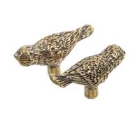 OSALADI 2pièces Poignée De Meuble Hibou Laiton Vintage Bouton Décoratif Pour Commode Et Placard De Cuisine Quincaillerie Unique Pour Meuble