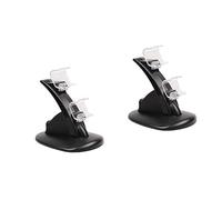 OSALADI 2pièces Station De Charge Manette Chargeur USB Double pour Contrôleur Pro Slim avec Indicateur LED Design Compact Et Élégant Chargement Rapide Heures