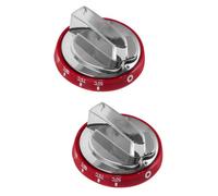 OSALADI 2pièces Thermostat De Remplacement Pour Bouton De De Température Oven Cuisinière à Compatible Avec Divers Appareils Facile à Installer Pour Ajustement