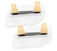 OSALADI 2pièces Thermostat De Sèche-linge Professionnel Avec Fusible Thermique Remplacement Pour Appareils Électroménagers