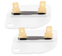 OSALADI 2pièces Thermostat Pour Sèche-linge Protecteur De Fusible Éléments Chauffants Détachées Facile à Installer
