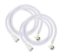 OSALADI 2pièces Tuyaux Arrivée Eau Pour Machine à Laver Rallonge Flexible Avec Connexion Filetée Compatible Avec Modèles De Lave-linge