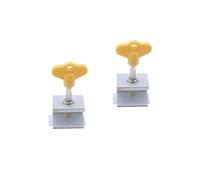 OSALADI 2pièces Verrou De Sécurité Pour Fenêtres Et Placards Pour Garçon Fille Lot Clé Plastique Les Blessures Effractions Pour Maison Le Bureau Et École