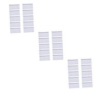 OSALADI 3 Ensembles Budget Bleues Format Horizontal Cartes De Des Dépenses Pour Usage Personnel Lot De Pratiques Et Faciles À Utiliser 20 Pièces * 3
