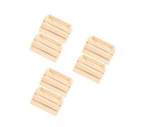 OSALADI 3 Ensembles Caisse Miniature Pour Maison De Poupée Lot De Paniers Compacts Pin Rangement Polyvalent Pour Accessoires Miniatures Alimentaires Et Boissons 2 Pièces * 3