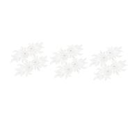 OSALADI 3 Ensembles Patches Décoratifs Fleurs Pour Vêtements Chapeaux Et Accessoires De Mode Appliques Dentelle Avec Perles Pour Bricolage Et Décoration De Tissus 2 Pièces * 3