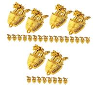 OSALADI 3 Ensembles Pendentifs Pour Nouvel An Chinois Décorations Intérieures De Suspensions De Porte Accessoires De Fête Pour Richesse 10 Pièces * 3