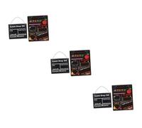 OSALADI 3 Ensembles Tableau Craie Double Face Réutilisable Panneau Message Pour Rentrée Scolaire Décoration Murale Pour Élèves Facile À Nettoyer Et Format Pour Âge Date Et 2 Pièces * 3