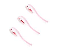 OSALADI 3 pièces Bande Isolation Auto-adhésive pour Porte Set de Bandes PVC Blanc Étanche Anti-bruit Anti-poussière et Coupe-froid pour Joint Dessous Porte et Fenêtre