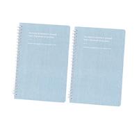 OSALADI 3 Pièces Cahiers à Spirale Fournitures Scolaires Pratiques et Élégantes pour Étudiants et Bureau Parfaits pour Écrire et Noter Vos Souvenirs
