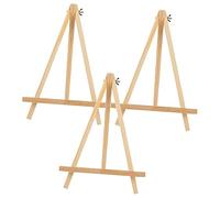OSALADI 3 Pièces Chevalet de Table pour Garçon Fille Artistes Support Polyvalent pour Peinture Présentoir Pour Toile Bricolage et
